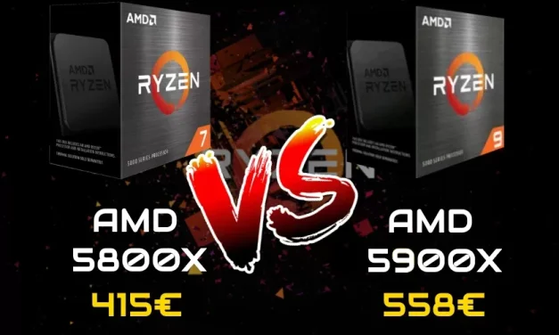 AMD Ryzen 5800X vs 5900X