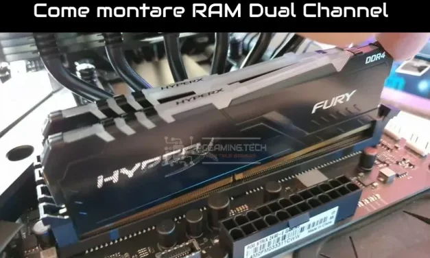Come montare RAM Dual Channel