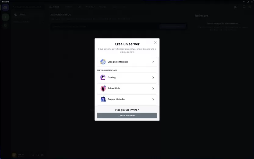 discord-app-creazione-server