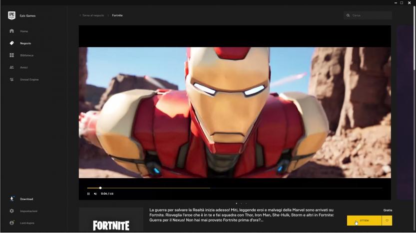 epic games home ottieni