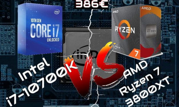 Intel i7-10700K VS AMD Ryzen 7 3800XT