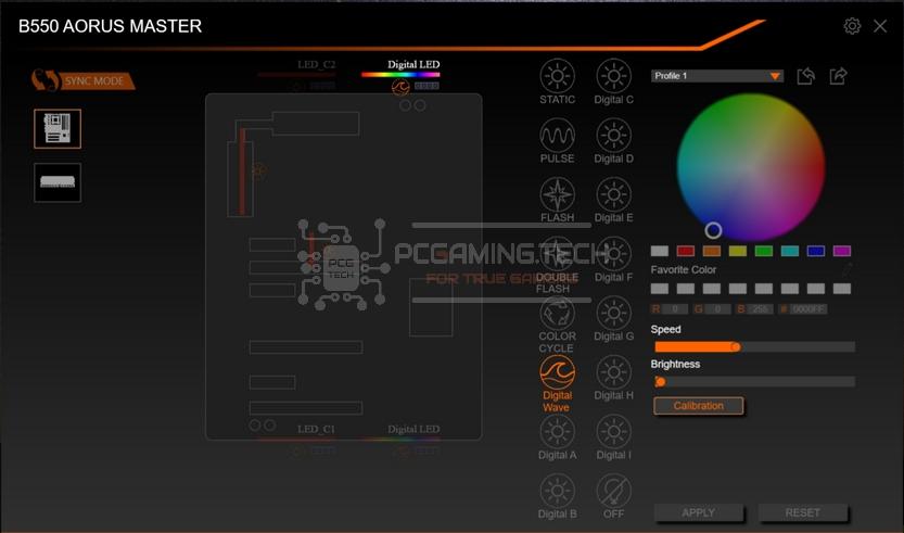 silverstone icegem 240p argb illumination sync