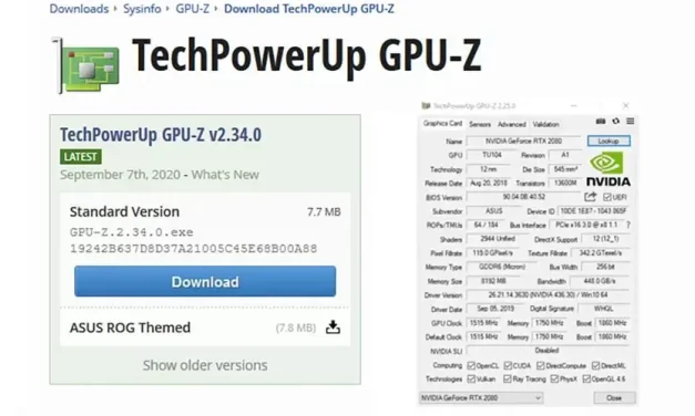 GPU-Z aggiunge il supporto per GPU AMD Radeon RX 9060 XT e Nvidia GeForce RTX 5060