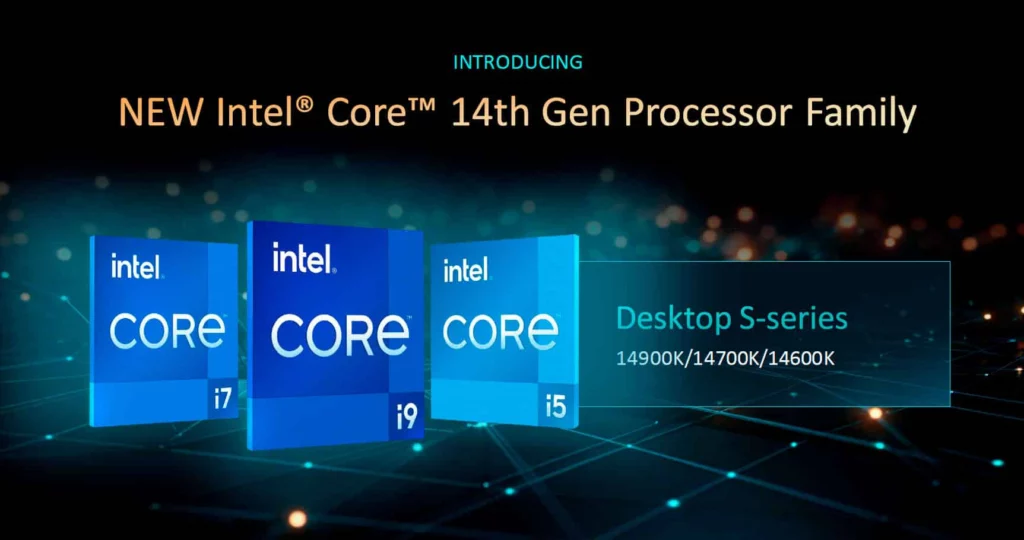 Intel core 14th gen processor family
