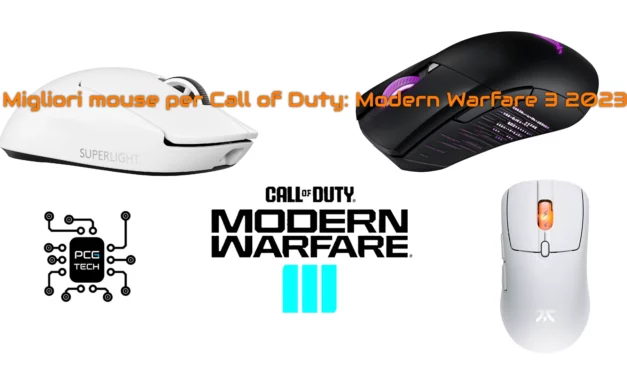 Migliori mouse per Call of Duty: Modern Warfare 3 2024