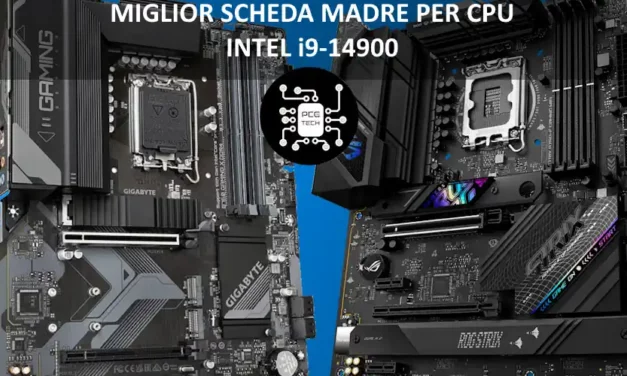 Miglior scheda madre per CPU Intel i9-14900