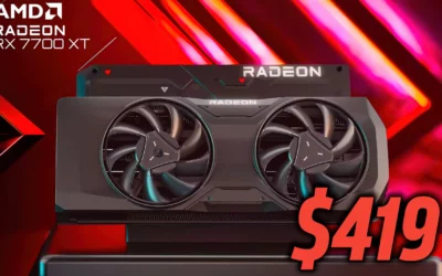 Taglio di prezzo per la AMD Radeon RX 7700 XT