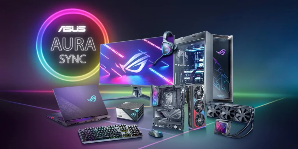 asus aura sync software led rgb