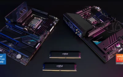 Crucial presenta memorie RAM DDR5 16GB e 24GB a 6 GHz