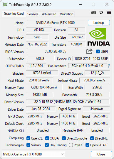 gpuz 2.60.0